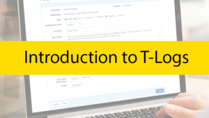 Intro to T-Logs course