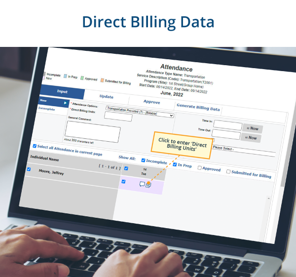 Direct BIlling Data